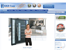 Tablet Screenshot of 1001-tuer.de